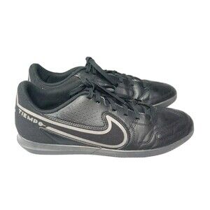 Nike Tiempo Legend 9 Club Indoor Court Shoes Men's Size 9.5  Black~Grey